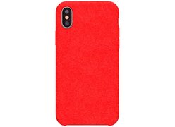 Baseus Original super fiber case For iPhone XS Max красный