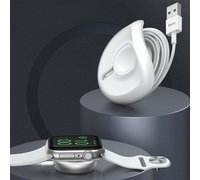 Беспроводное зарядное устройство Baseus YOYO для Apple Watch 1м белый