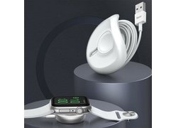 Беспроводное зарядное устройство Baseus YOYO для Apple Watch 1м белый