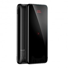 Внешний аккумулятор Baseus Full Screen Wireless Charger Powerbank 10000mAh черный