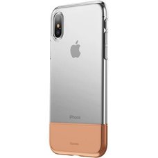 Baseus Half to Half Case For iPhone X/XS золотой