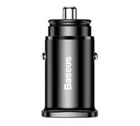 Автомобильная Зарядка Baseus Circular Plastic A+C 30W PPS Car Charger черный