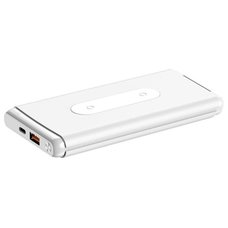 Baseus Wireless charger power bank 10000mAh белый