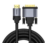 Кабель Baseus Enjoyment Series 4KHD Male To DVI Male bidirectional Adapter Cable 2m