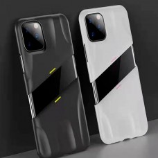 Чехол Baseus Let's go Airflow Cooling Game Protective Case For iPhone 11 Pro Max бело-розовый
