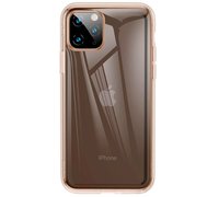Чехол Baseus Safety Airbags Case For iPhone 6.1 прозрачный золотой