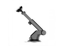 Автомобильный держатель Baseus Solid Series Telescopic Magnetic Car Mount розовый