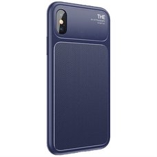 Baseus Knight Case For iPhone X синий