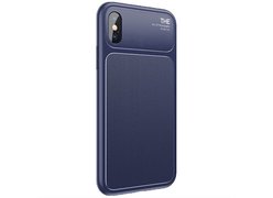 Baseus Knight Case For iPhone X синий