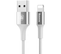 Кабель Baseus для Apple Shining Cable USB to Lightning 1M серебристый