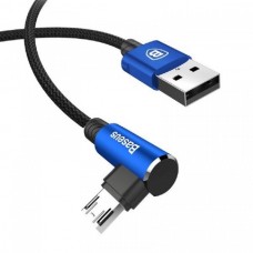 Кабель Baseus MVP Elbow Type Cable USB For Micro 2A 1M синий