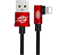 Кабель USB Baseus iPhone 2m MVP Elbow красный