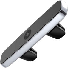 Магнитный держатель Baseus Double Clip Vehicle Mount Horizontal серебряный