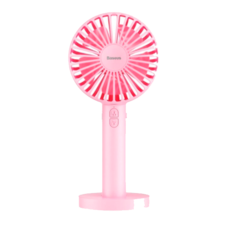Вентилятор Baseus Macarons Fan розовый