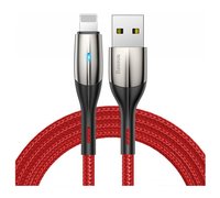 Кабель Baseus Horizontal Data Cable USB - Lightning 0.5 М красный