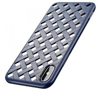 Baseus paper-cut Case for iPhone X синий