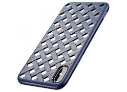 Baseus paper-cut Case for iPhone X синий