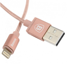Кабель для Apple Baseus Simple Version of AntiLa Series USB для Lightning 1.8M розовый