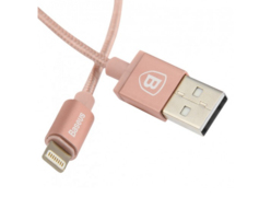 Кабель для Apple Baseus Simple Version of AntiLa Series USB для Lightning 1.8M розовый