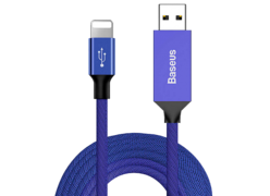 Кабель USB-Lightning Baseus Artistic Striped USB Cable синий
