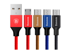 Кабель Baseus Yiven Cable MicroUSB 1 М красный