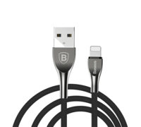 Кабель USB Baseus Mageweave Zinc Alloy Cable lightning 2A черный