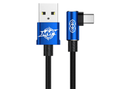 Кабель USB Baseus iPhone 2m MVP Elbow синий