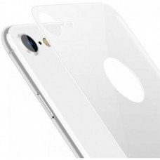 Baseus 4D Arc Back Glass Film For iPhone 8 серебристый