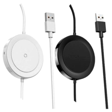Беспроводное ЗУ Baseus iP Cable Wireless Charger белый