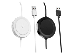 Беспроводное ЗУ Baseus iP Cable Wireless Charger белый