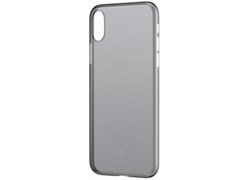 Baseus wing case For iPhone X прозрачно-черный
