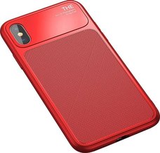 Baseus Knight Case For iPhone X красный