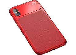 Baseus Knight Case For iPhone X красный
