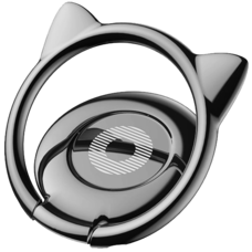 Кольцо-держатель Baseus Cat Ear Ring Bracket черный