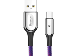 Кабель Baseus X-type Light синий