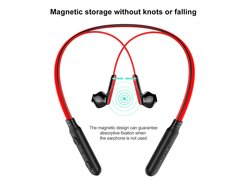 Наушники Baseus Encok Neck Hung Bluetooth Earphone S16 красный