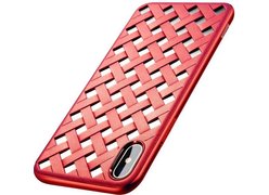 Baseus paper-cut Case for iPhone X красный