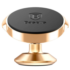 Автодержатель магнитный Baseus Small Ears Series Magnetic Bracket золотой