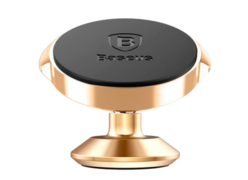 Автодержатель магнитный Baseus Small Ears Series Magnetic Bracket золотой