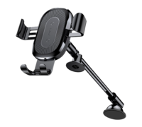 Беспроводное ЗУ-автодержатель Baseus Mount Wireless Charger черный