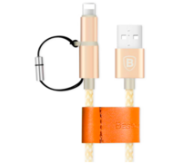 Кабель 2-in-1 Baseus Antila Series USB-microUSB, Lightning 1 М