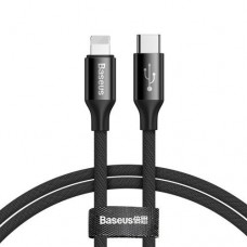 Кабель Baseus Yiven Series Type-C для Lightning Cable 2A 1m черный