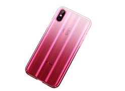 Baseus Aurora Case For iPhone XS розовый