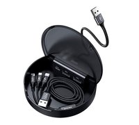 Кабель Baseus Car Sharing Charging Station (Type-C+Dual USB) черный