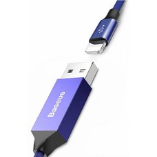Кабель для Apple Baseus Artistic striped USB cable для Lightning 5 М черный