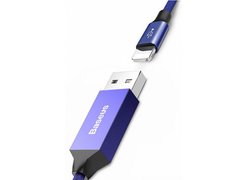Кабель для Apple Baseus Artistic striped USB cable для Lightning 5 М черный