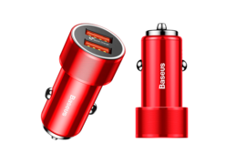 Автомобильная зарядка Baseus CAXLD-B01/B09 красный