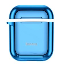 Чехол для наушников Baseus Shining hook Case ForPods 1/2 голубой