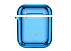 Чехол для наушников Baseus Shining hook Case ForPods 1/2 голубой
