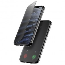 Чехол-книжка для iPhone XS Max с сенсорной крышкой Baseus Touchable Case черный